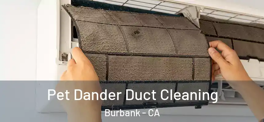 Pet Dander Duct Cleaning Burbank - CA